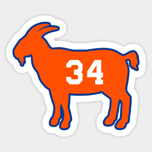 Charles Oakley New York Goat Qiangy Sticker